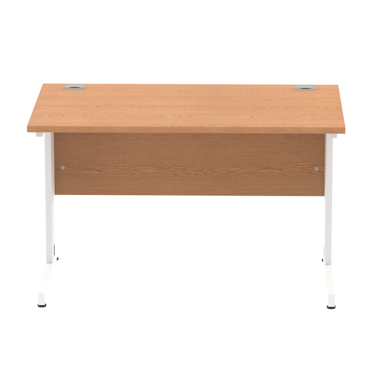 Impulse 1200mm Straight Desk Cable Managed Leg