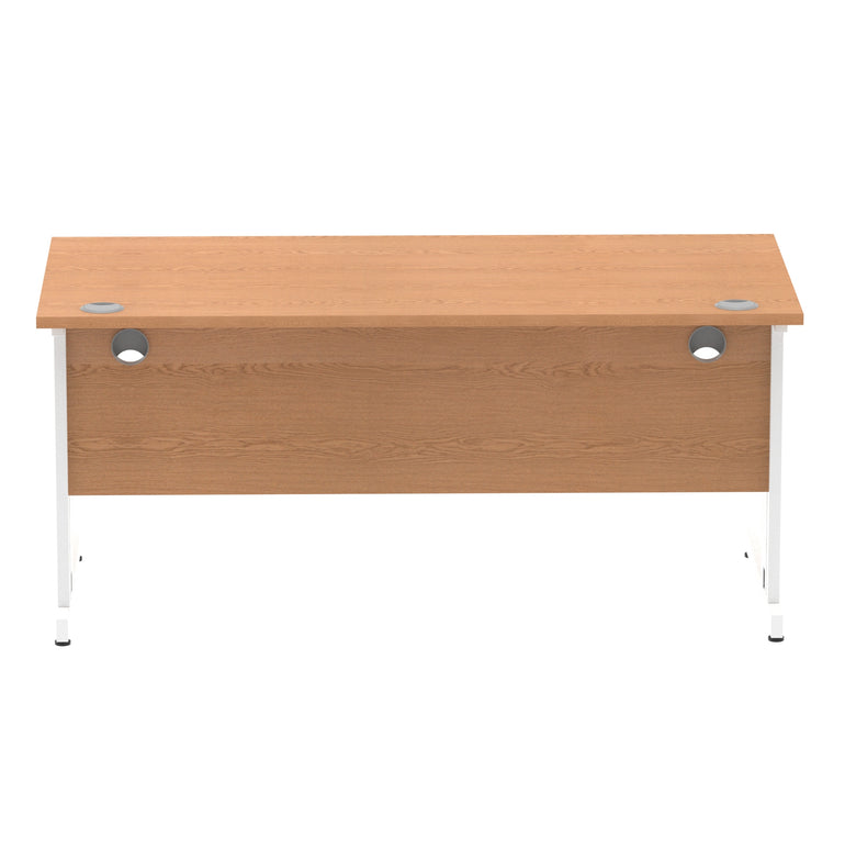 Impulse 1600mm Straight Desk Cable Managed Leg