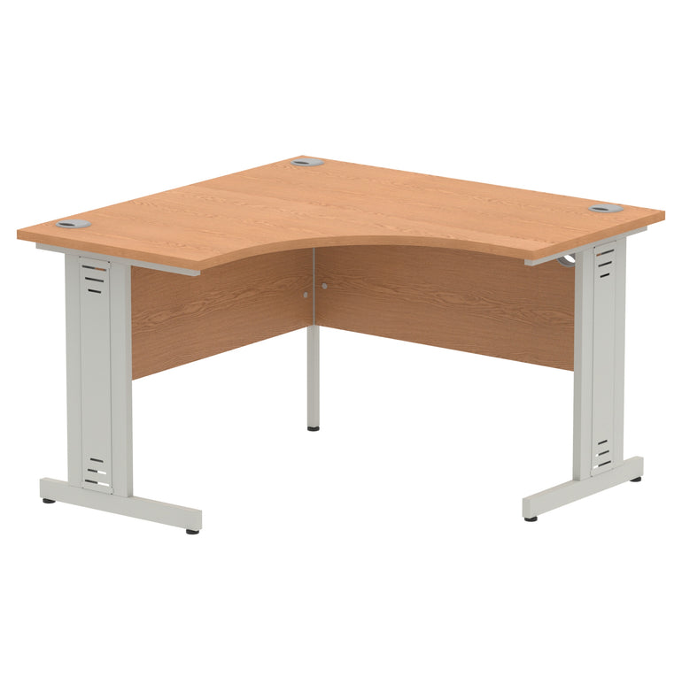Impulse 1200mm Cable Managed Leg Corner Desk