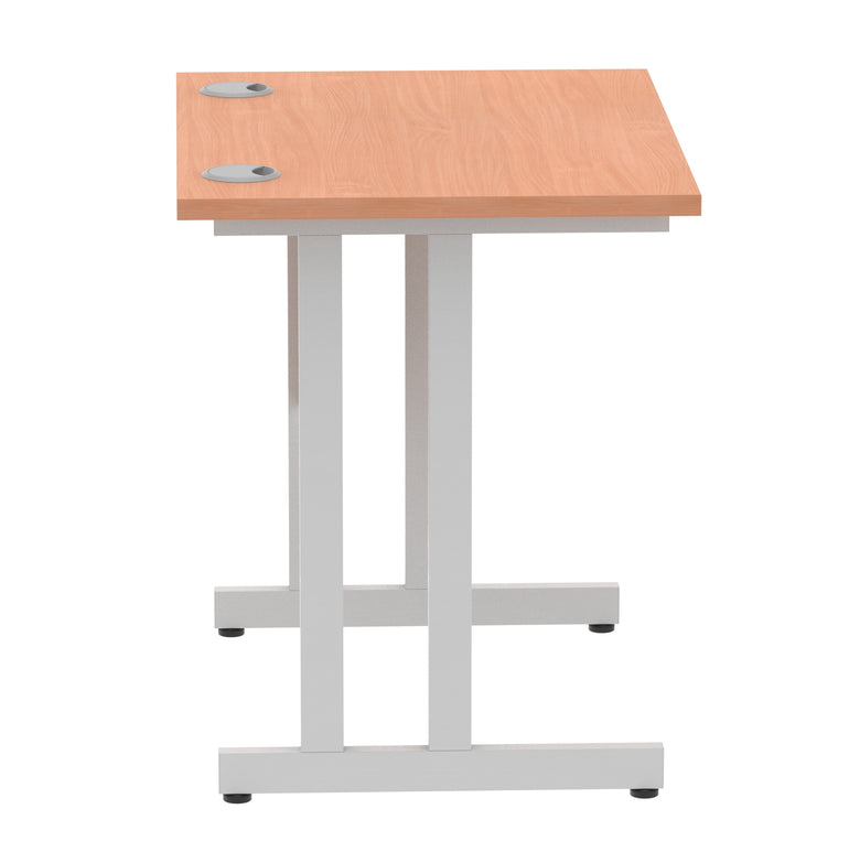 Impulse 800mm Slimline Desk Cantilever Leg