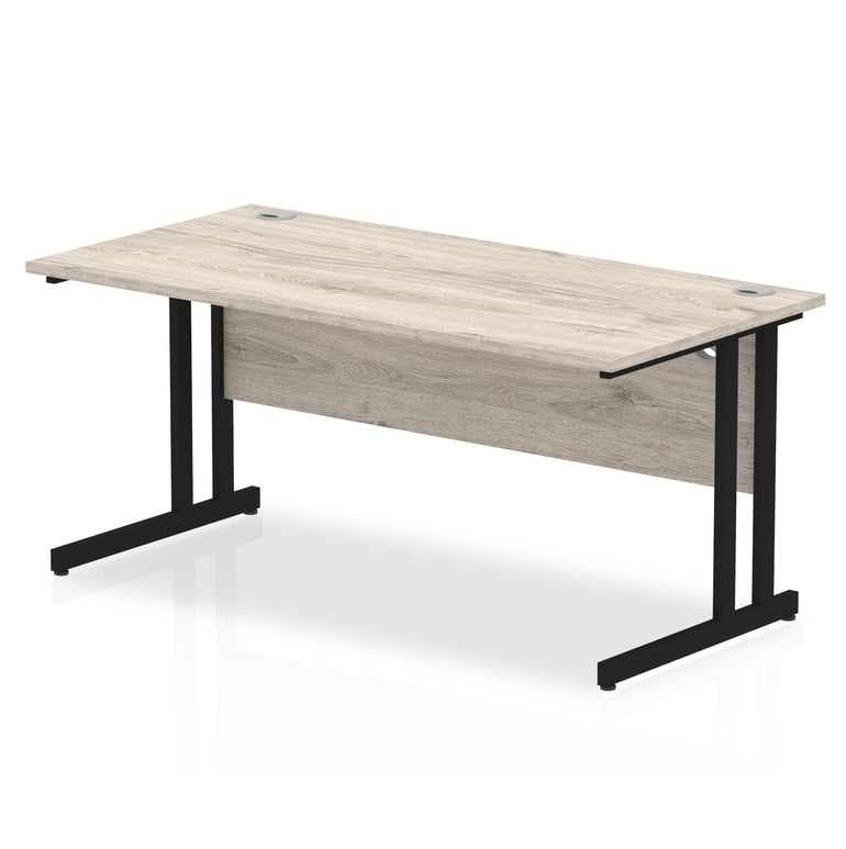 Impulse 1600mm Straight Desk Cantilever Leg
