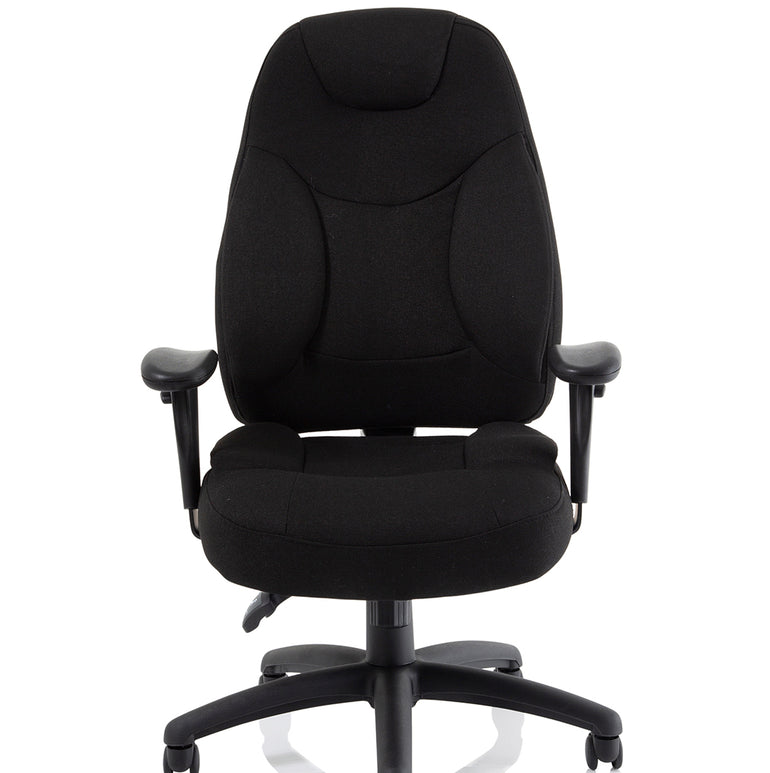 Galaxy Medium Back Task Operator Office Chair with Adjustable Arms
