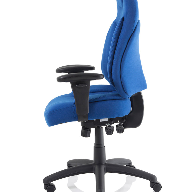 Galaxy Medium Back Task Operator Office Chair with Adjustable Arms