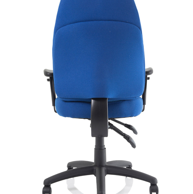 Galaxy Medium Back Task Operator Office Chair with Adjustable Arms
