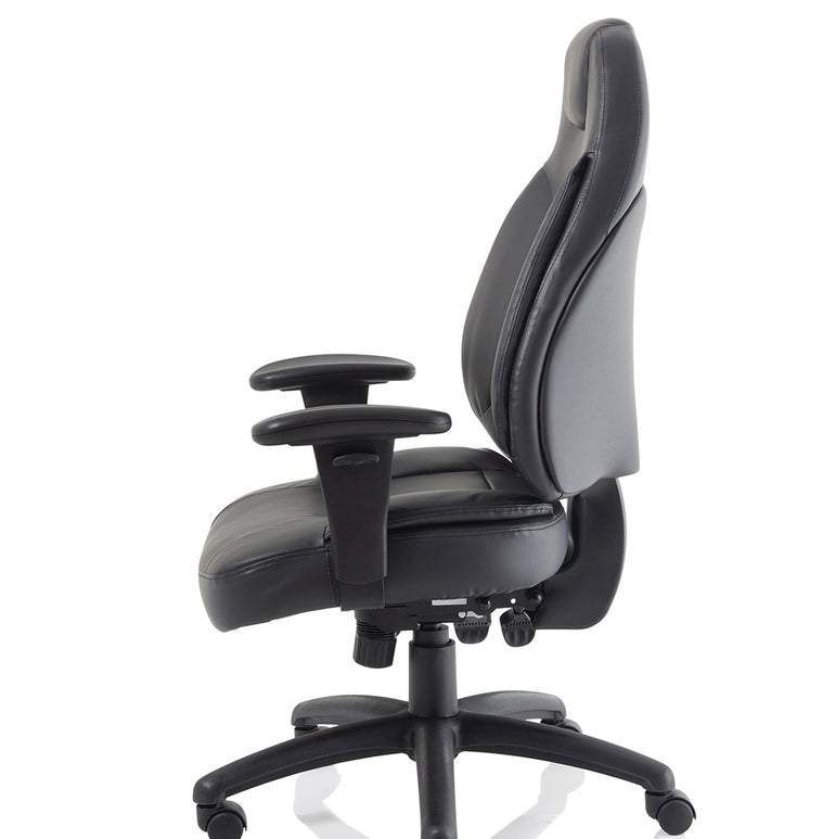 Galaxy Medium Back Task Operator Office Chair with Adjustable Arms