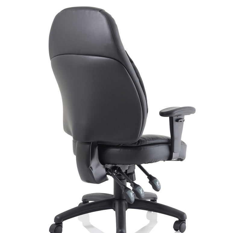 Galaxy Medium Back Task Operator Office Chair with Adjustable Arms