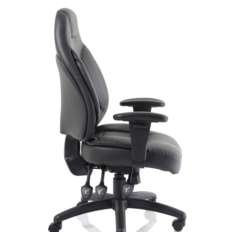 Galaxy Medium Back Task Operator Office Chair with Adjustable Arms