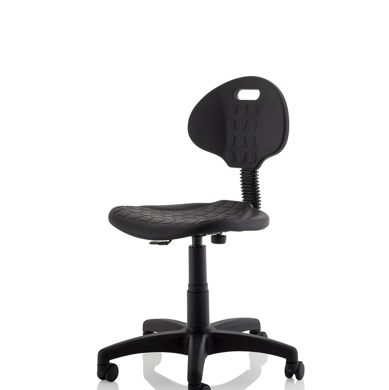 Malaga Polyurethane Medium Back Task Operator Office Chair