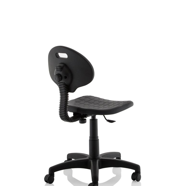 Malaga Polyurethane Medium Back Task Operator Office Chair