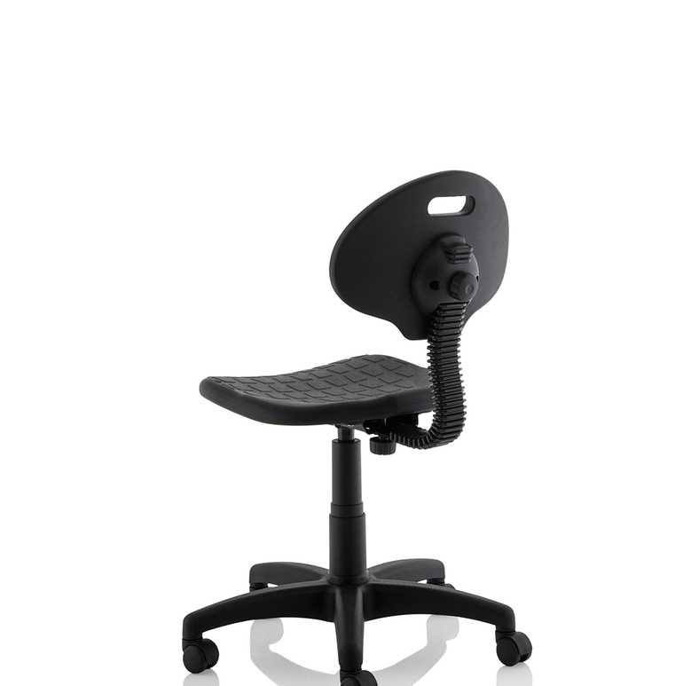 Malaga Polyurethane Medium Back Task Operator Office Chair