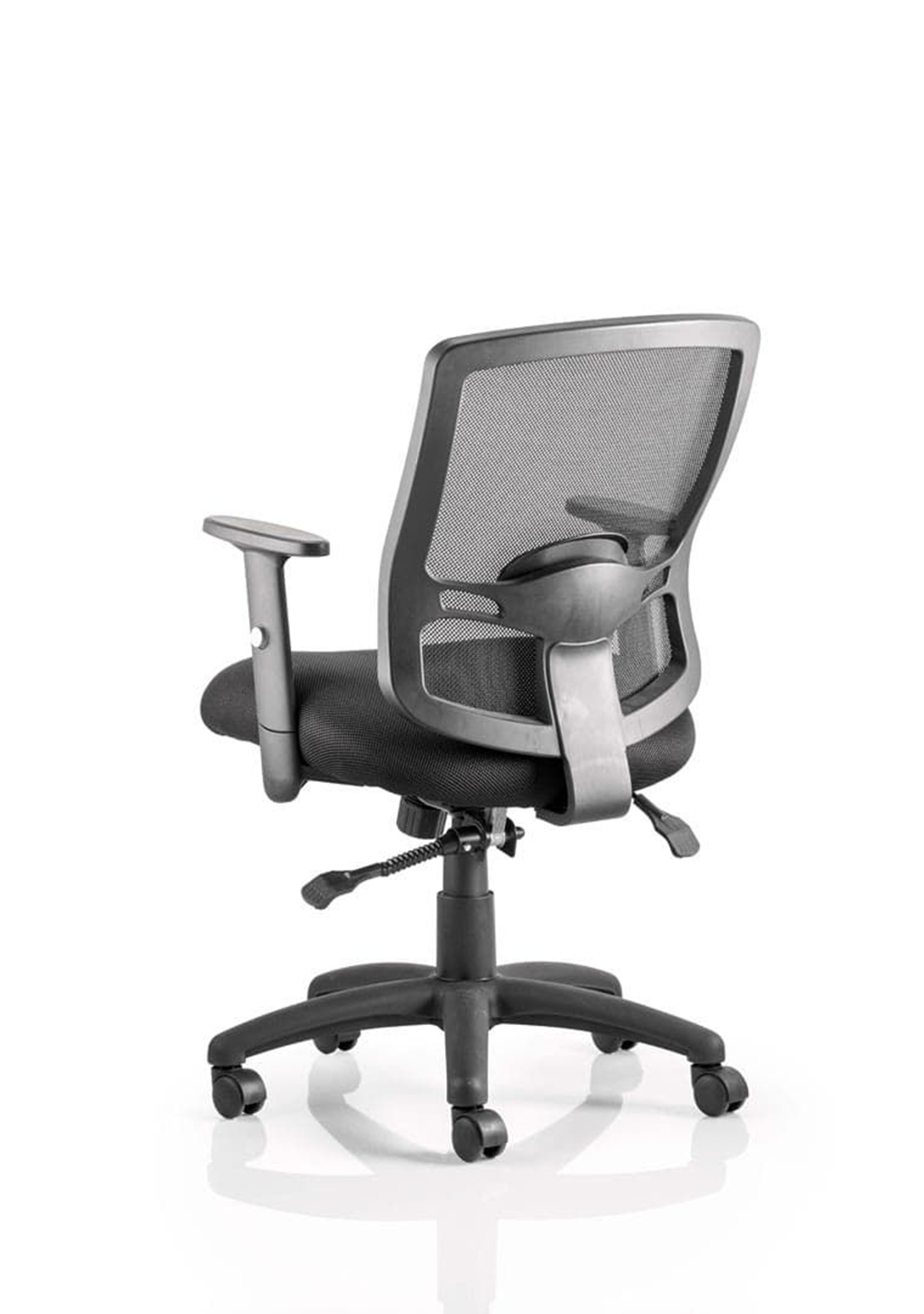 Portland II Medium Mesh Back Task Operator Office Chair with Arms ...