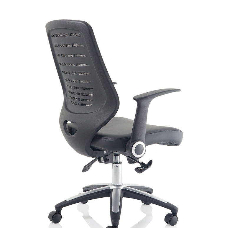 Relay Medium Mesh Back Task Operator Office Chair with Arms