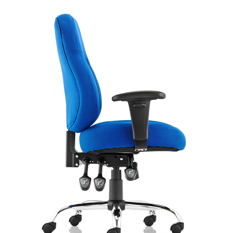 Storm High Back Task Operator Office Chair with Arms