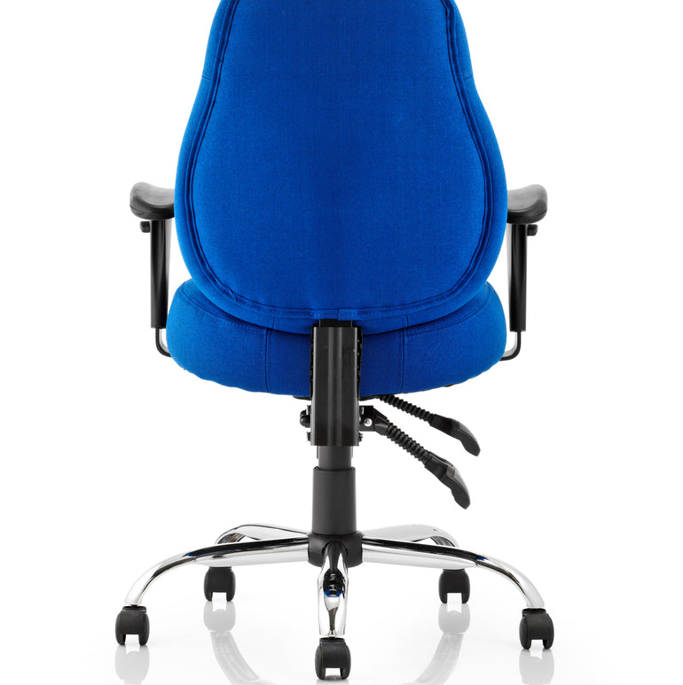 Storm High Back Task Operator Office Chair with Arms