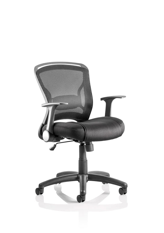 Zeus Medium Mesh Back Task Operator Office Chair with Arms