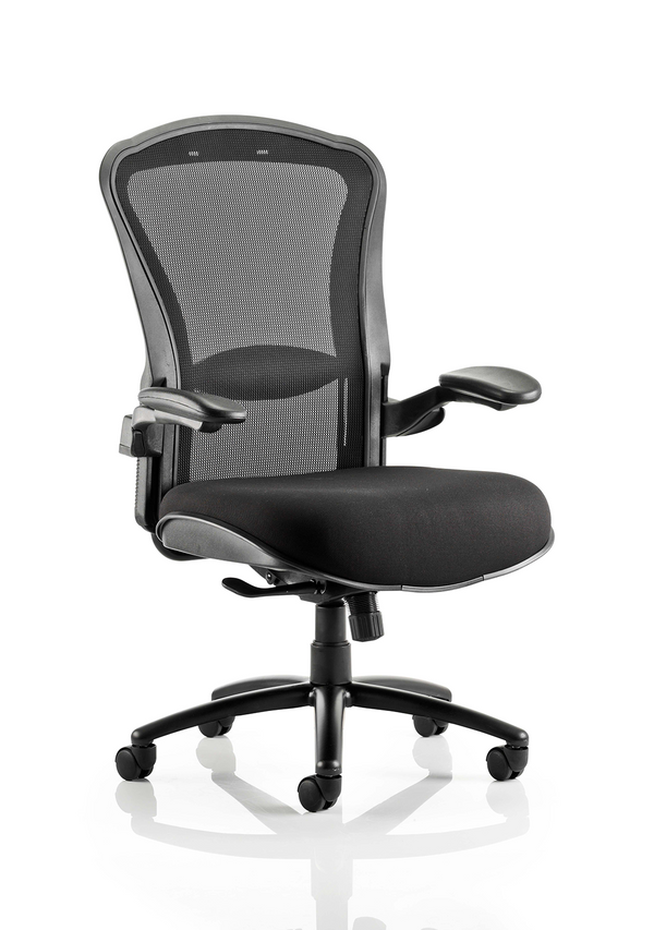 Houston High Mesh Back Heavy Duty Task Operator Office Chair with Arms