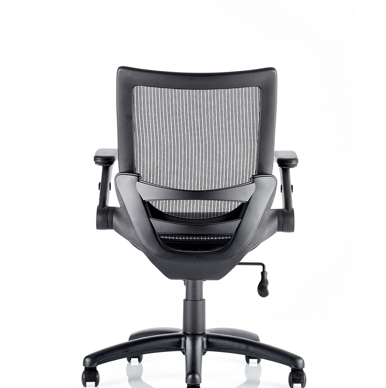 Fuller Medium Mesh Back Task Operator Office Chair with Folding Arms