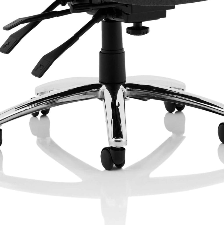Barcelona Deluxe High Back Task Operator Office Chair with Arms