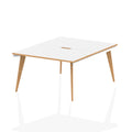  White/Natural Wood