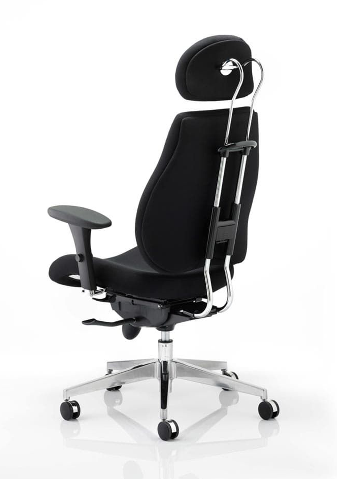 Chiro Plus High Back Ergonomic Posture Chair Black with Arms Dynamic