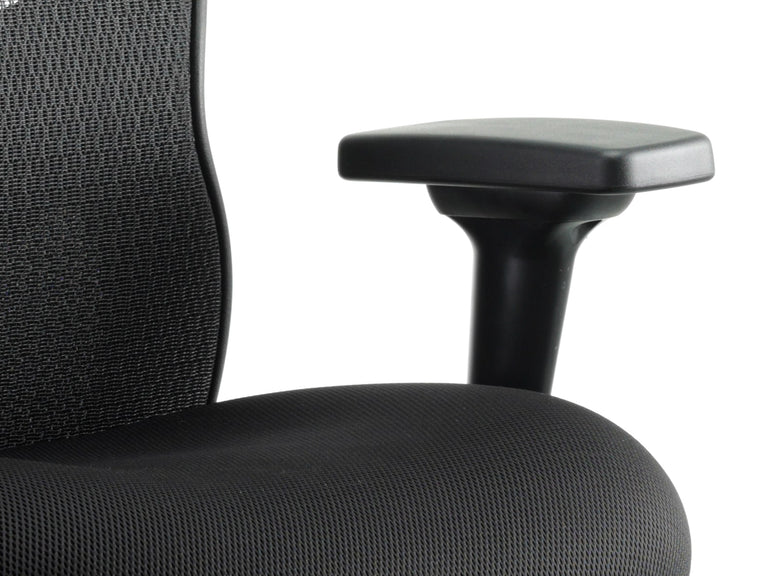 Stealth Shadow High Mesh Back Ergonomic Posture Chair with Arms