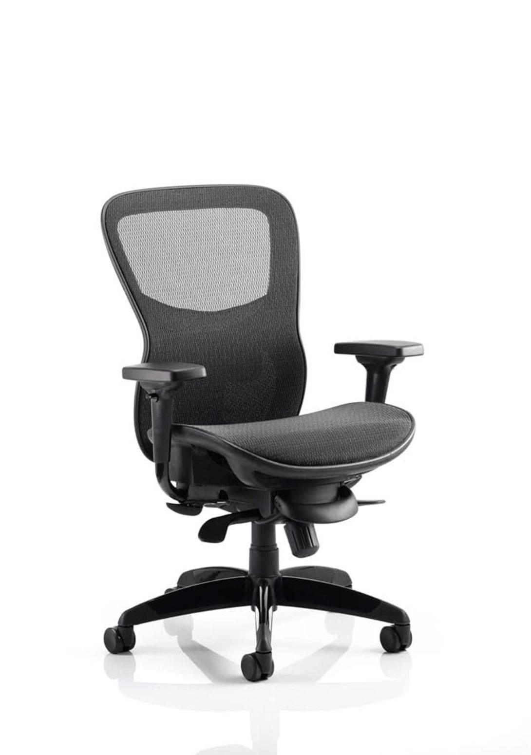 Stealth Shadow High Mesh Back Ergonomic Posture Chair with Arms