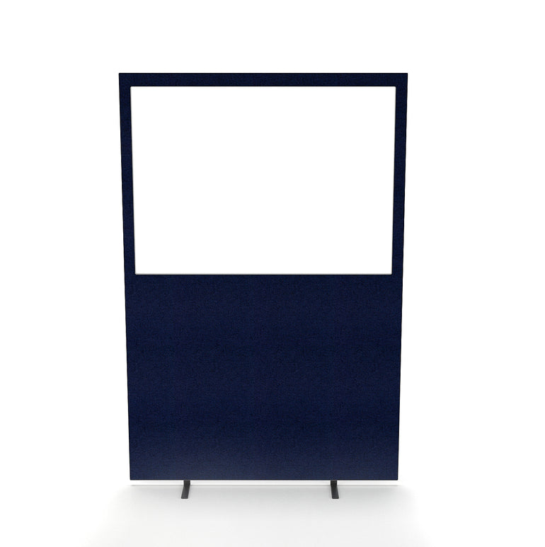 Impulse Plus Oblong Half Vision Floor Screen - 1800mm High