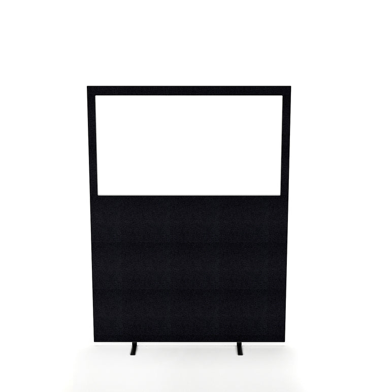 Impulse Plus Oblong Half Vision Floor Screen - 1200mm High